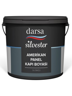 Darsa Su Bazlı Amerikan Panel Kapı Boyası 0,85 Lt – Beyaz | Ahşap Kapılar Için Son Kat Boya