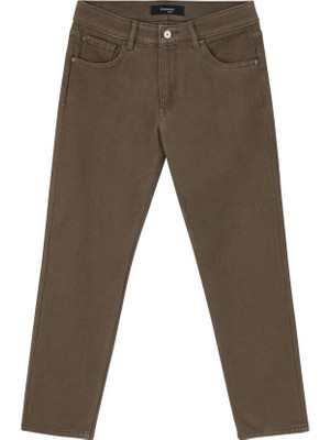 CGA Erkek Pantolon Kadife Kumaş Erkek Pantolon Kahverengi Kadife Pantolon