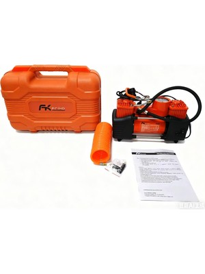 Fk Frıko Çelik Gövde Çift Pistonlu 12 V 150 Psi Araç Araba Lastik Bot Şişirme