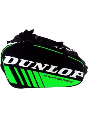 Dunlop Tour Series Padel Raket Çantası Siyah Yeşil