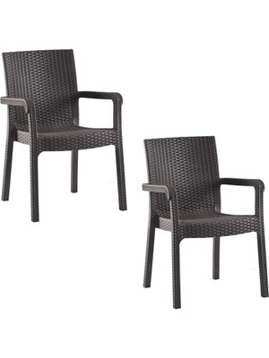 Retro Art Holiday Markiz Sandalye | 2’li Set