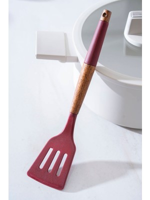 Acar Evero Delikli Silikon Spatula - 28 cm