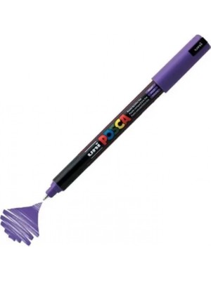 Uniball Posca 0.7 Su Bazlı Boyama Markörü Mor (N)- (Uni-Pc-1mr )