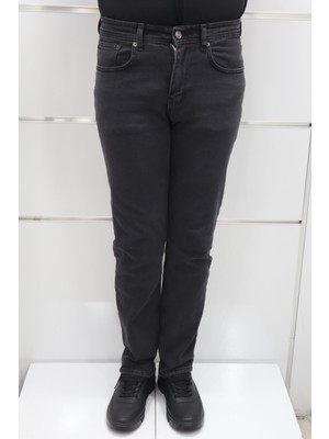 Wycliffe Jeans Denim Cartel Fistan Store Erkek Füme Yüksek Bel Rahat Kesim Boru Paça Jean Pantolon