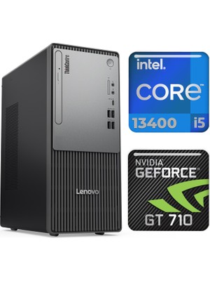 Lenovo Thinkcentre Neo 50T G5 I5-13400 32GB 1tb SSD 4 GB GT710 W11P Masaüstü Pc 12UB000ETR 031