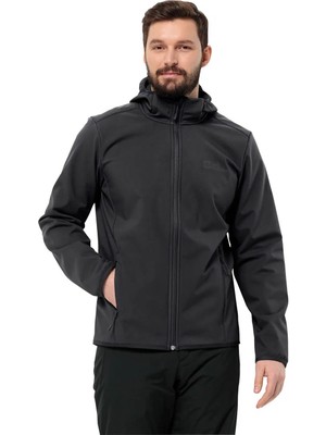Jack Wolfskin Bornberg Hoody Erkek Siyah Softshell