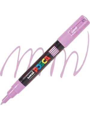 Uniball Posca 0.7 Su Bazlı Boyama Markörü Lavanta - (Uni-Pc-1m ) (N)