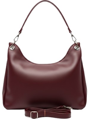 Wolini Wolını Kadın Halka Detaylı El ve Omuz Çantası