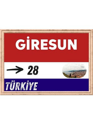 Özcan Tasarım Giresun Tablo - Retro Tablo