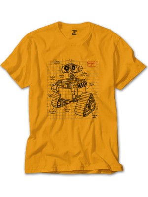 Starwars Robot Sarı Tişört Liyada
