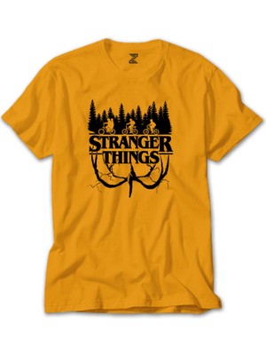 Stranger Things Root Sarı Tişört Liyada