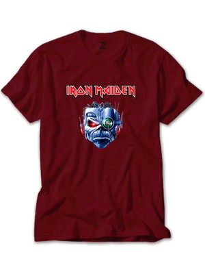 Iron Maiden Bionic Kırmızı Tişört Liyada