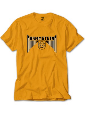 Rammstein Wall Sarı Tişört Liyada