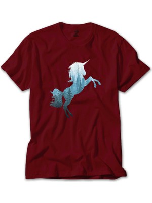 Unicorn Orman Kırmızı Tişört Liyada