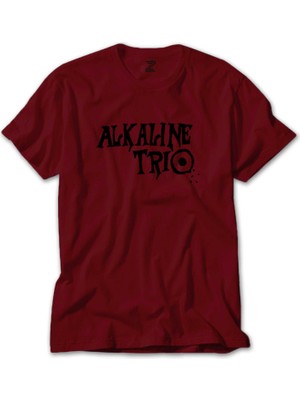 Alkaline Trio Kırmızı Tişört Liyada