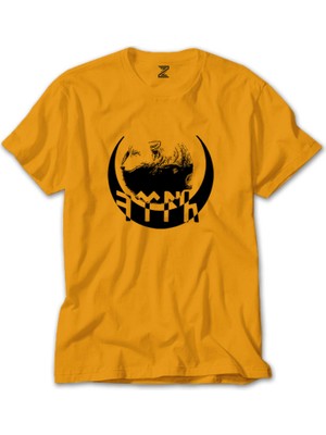 Göktürk Kurt Sarı Tişört Liyada