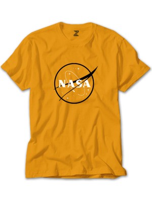 Nasa Logo Sarı Tişört Liyada