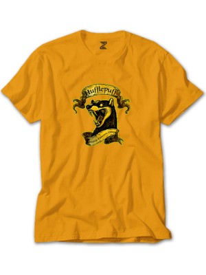 Harry P. Hufflepuff Sarı Tişört Liyada