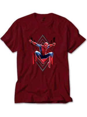 Spider-Man Jump Kırmızı Tişört Liyada