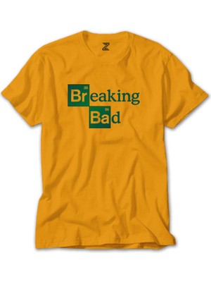 Breaking Bad Logo Sarı Tişört Liyada