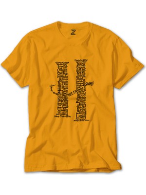 Harry P. H Sarı Tişört Liyada