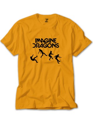 Imagine Dragons Fall Sarı Tişört Liyada