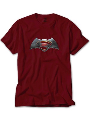 Batmn V Supermn 2 Kırmızı Tişört Liyada