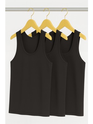 Alissa Erkek Likralı Bambu Siyah 3'lü Atlet Wİ2K7L1K9K.3L