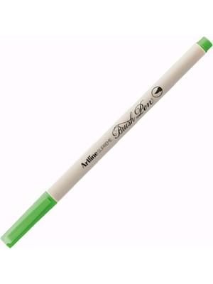 Artline Supreme Brush Uçlu Kalem Fosforlu Yeşil Epfs-F