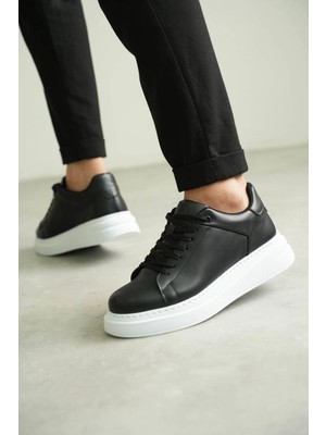 Zerenyus ZRK-B2 Siyah Beyaz Günlük Tarz Erkek Sneaker