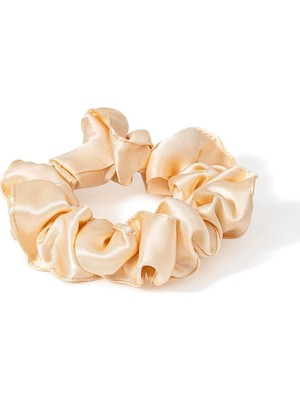 Pillow Saç Tokası Yüzde Yüz Ipek Bej