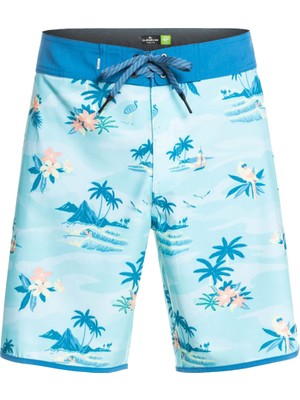 Quiksilver Erkek Boardshort Surfsilk Scallop 19 Turkuaz
