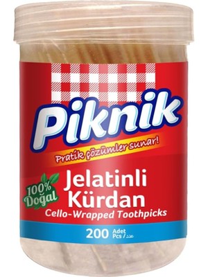 Misda Store Ağaç Kürdan 200'LÜ Jelatin'li 117