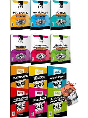 Misda Store Yayınları 2025 Lgs 8. Sınıf Tüm Dersler Özet Konu Anlatımlı Ders Notları + Tüm Branşlar Deneme Seti (Hediyeli)