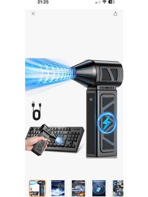 Taşınabilir Kompakt Jet Fan