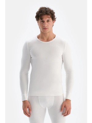 Dagi Erkek Sıfır Yaka Uzun Kollu Termal Içlik Tek Üst D6125