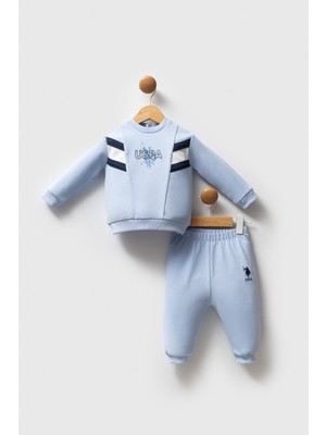 U.s. Polo Assn Erkek Bebek Mavi Bebek Takımları