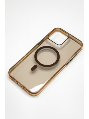 iPhone 16 Pro Max Magsafe Destekli Renkli Şeffaf Tam Koruma Kılıf - Premium Elegance