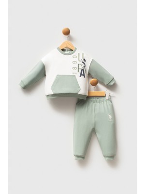 U.s. Polo Assn Erkek Bebek Yeşil Bebek Takımları
