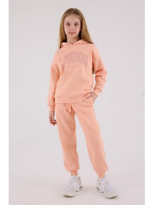 Rolypoly Kız Çocuk Turuncu Eşofman Takımı