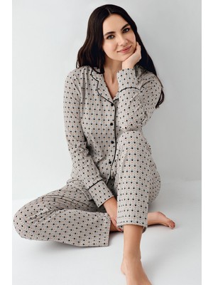 Pierre Cardin Kadın Siyah Pijama Takımı