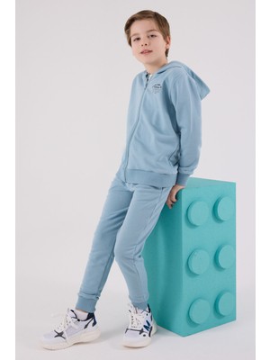 Rolypoly Erkek Çocuk Yeşil Eşofman Takımı