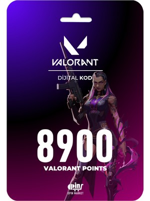 Opin Market Valorant Points 8900 Vp