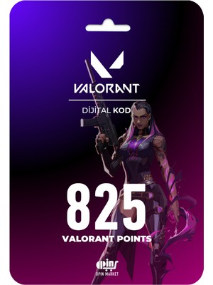 Opin Market Valorant Points 825 VP