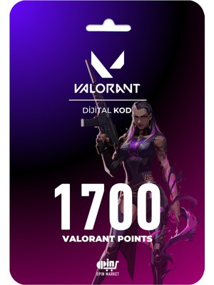 Opin Market Valorant Points 1700 VP