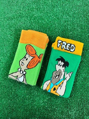 CNS Fred ve Wilma Çift Soket Çorap