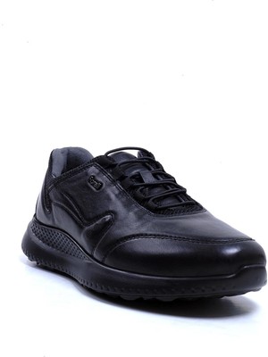 Forelli 47906-G Siyah Erkek Deri Ayakkabı