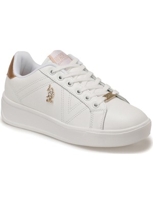 Lumberjack U.S. Polo ASSN. Extra Kadın Beyaz Spor Ayakkabı