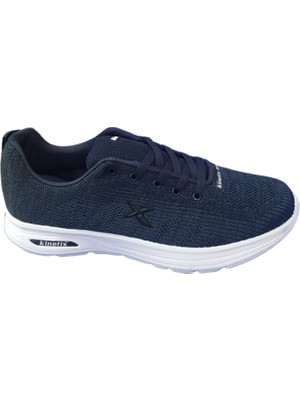 Kinetix Saylor Erkek Petrol Beyaz Taban Tekstil Koşu Ayakkabı