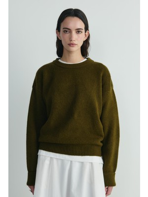 Suud Collection Haki Bella Oversize Kazak